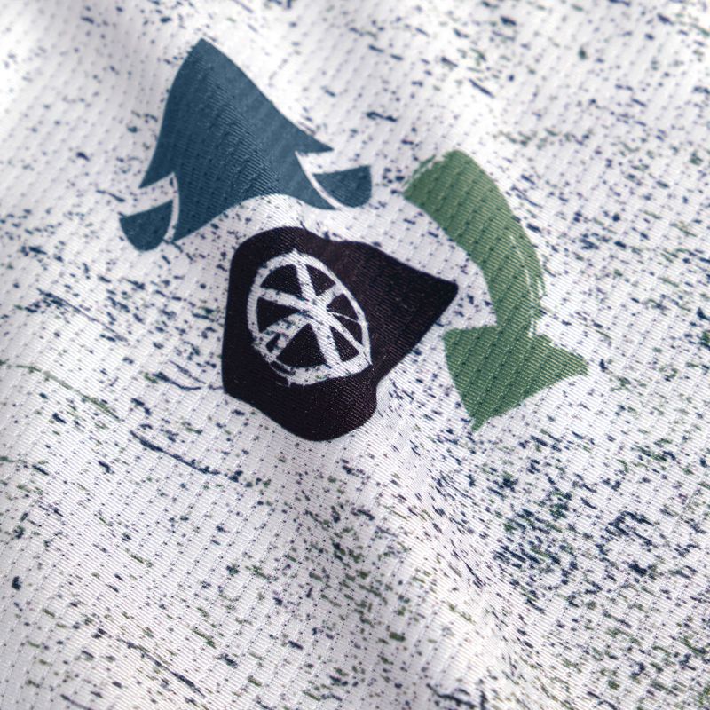 Moteriški dviračių marškinėliai Endura Singletrack Print W aero blue 9