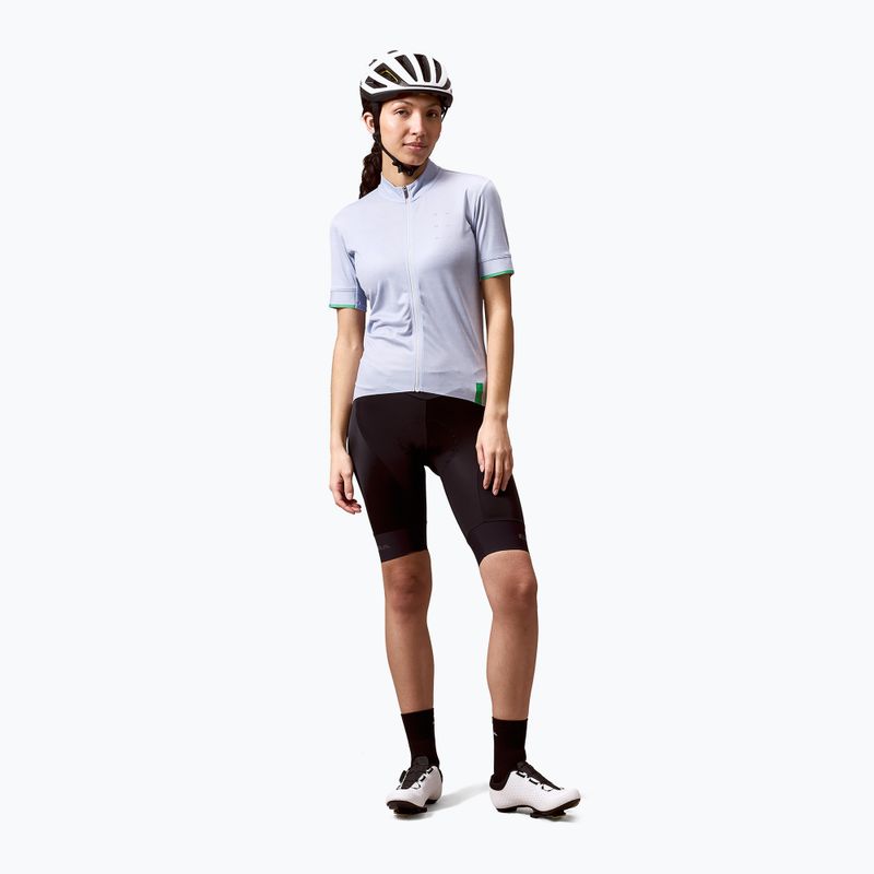 Moteriški dviračių marškinėliai Endura FS260 Print In aero blue 2
