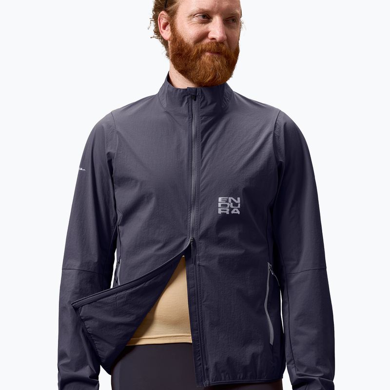 Vyriška dviračių striukė Endura Alltrack Ride Packable Jacket carbon grey 4