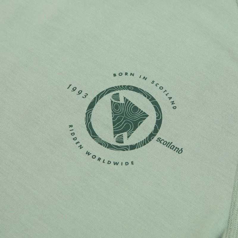 Vyriški dviračių marškinėliai Endura Loop Tech sage green 3