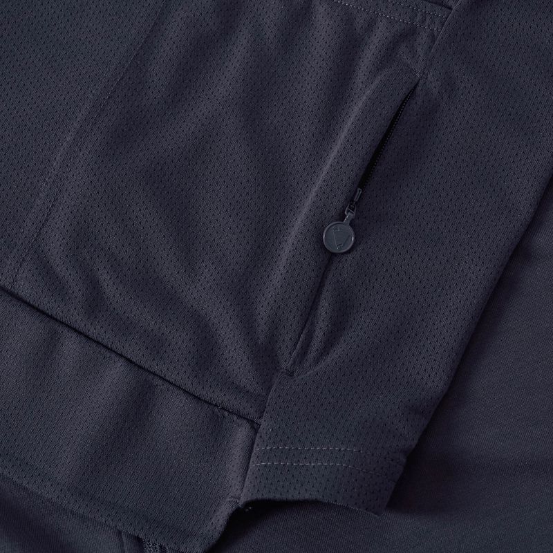 Vyriški dviračių marškinėliai Endura Loop Zipped carbon grey 10