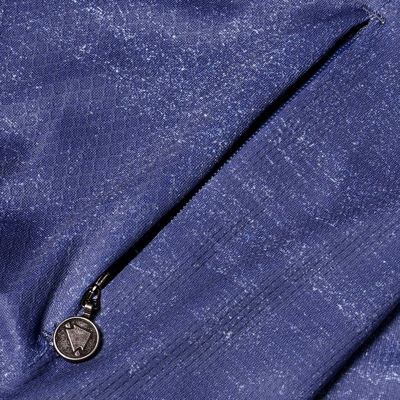 Vyriški dviračių marškinėliai Endura FS260 Print indigo rock 4