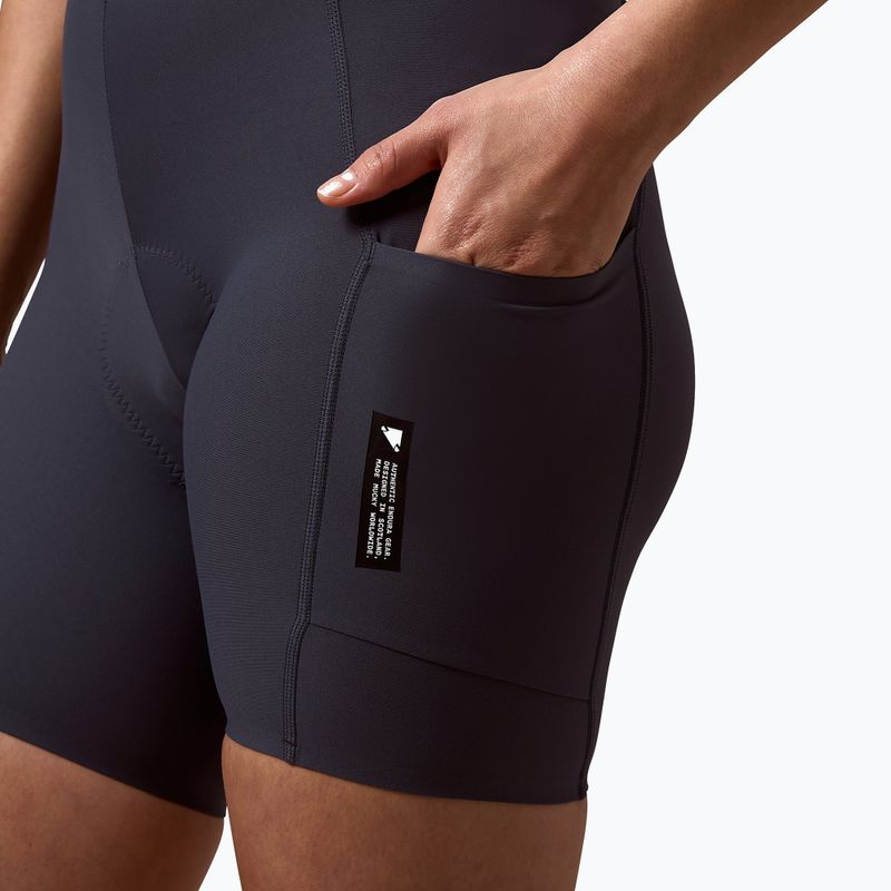 Moteriški dviračių šortai Endura Loop Bibshort carbon grey 5