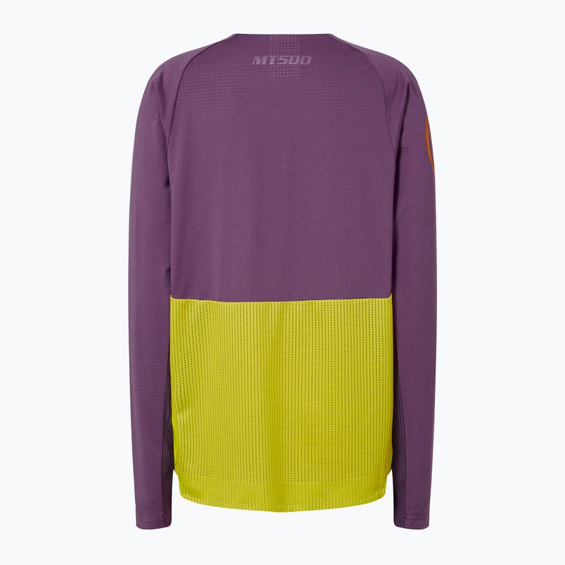 Vaikiški dviračių marškinėliai ilgomis rankovėmis Endura MT500 Burner end citrus 2