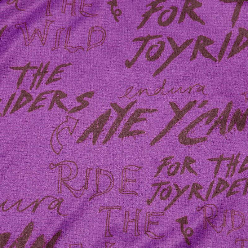 Vaikiški dviračių marškinėliai Endura Singletrack Core Jr end purple 3