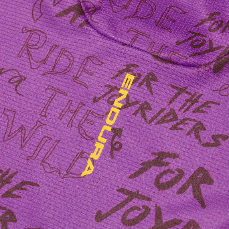 Vaikiški dviračių marškinėliai Endura Singletrack Core Jr end purple 4