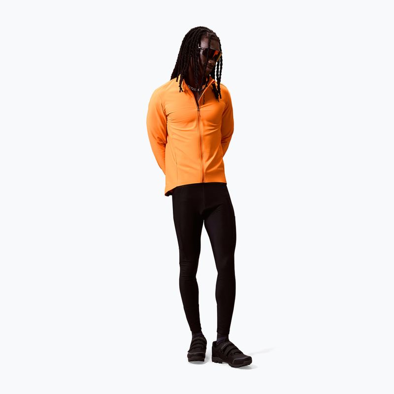 Vyriškas dviračių džemperis Endura Loop Ride L/S Jersey end orange 2