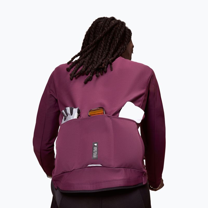 Vyriškas dviračių džemperis Endura Loop Ride L/S Jersey black cherry 6