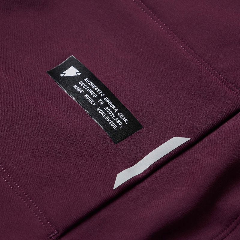 Vyriškas dviračių džemperis Endura Loop Ride L/S Jersey black cherry 11