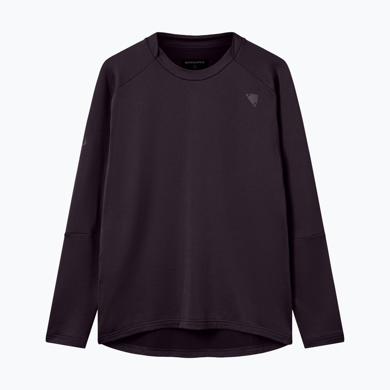 Vyriški dviračių marškinėliai ilgomis rankovėmis Endura Alltrack Roam Fleece black 7