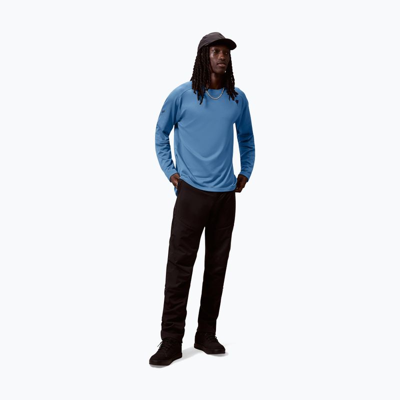 Vyriški dviračių marškinėliai ilgomis rankovėmis Endura Alltrack Roam Fleece storm blue 2