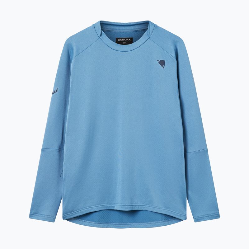 Vyriški dviračių marškinėliai ilgomis rankovėmis Endura Alltrack Roam Fleece storm blue 7