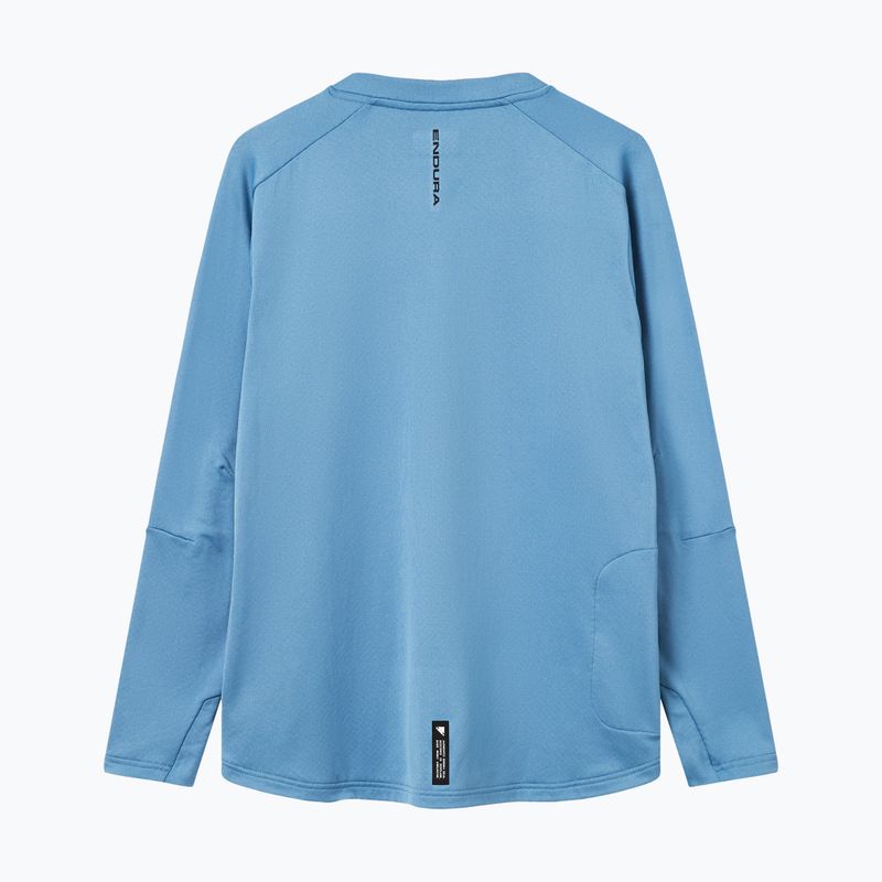 Vyriški dviračių marškinėliai ilgomis rankovėmis Endura Alltrack Roam Fleece storm blue 8