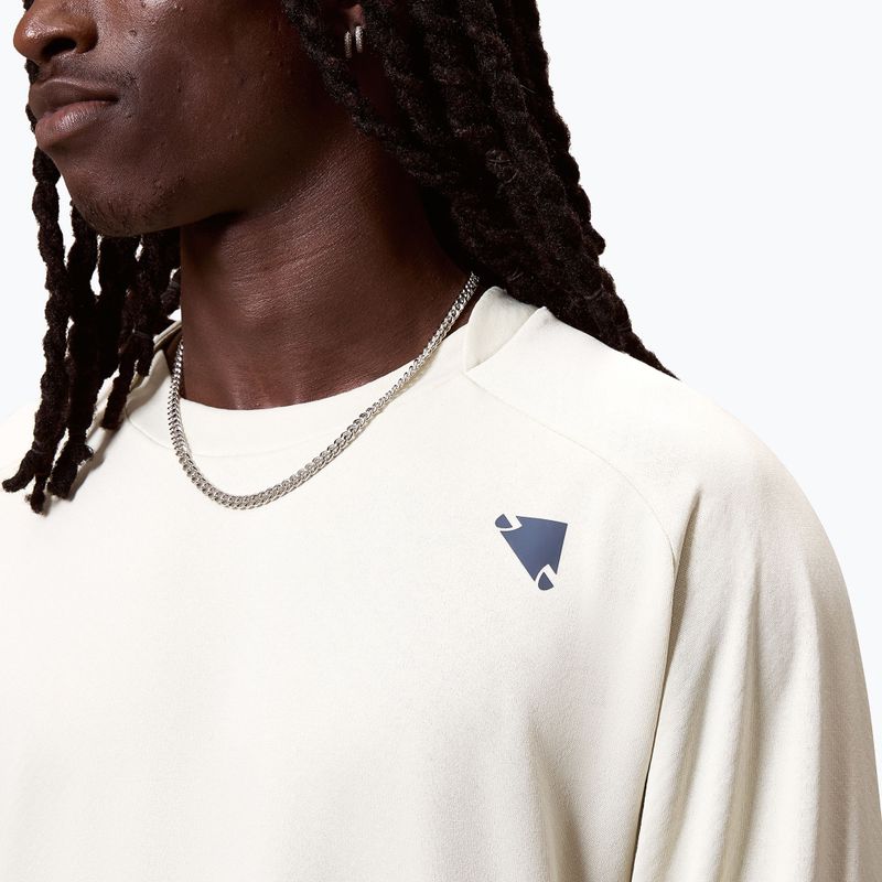 Vyriški dviračių marškinėliai ilgomis rankovėmis Endura Alltrack Roam Fleece stone 5