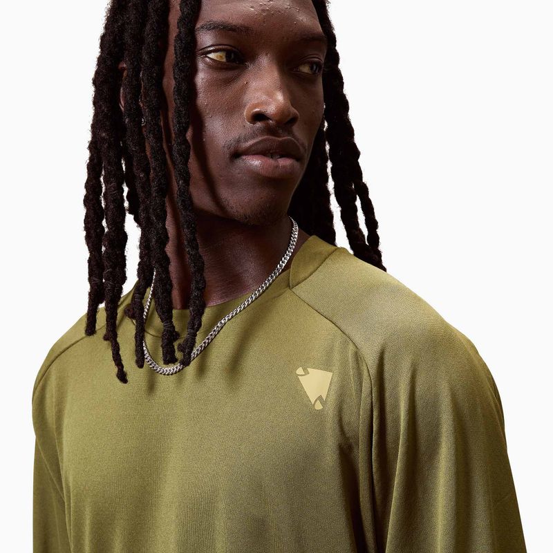 Vyriški dviračių marškinėliai ilgomis rankovėmis Endura Alltrack Roam Fleece moss green 5