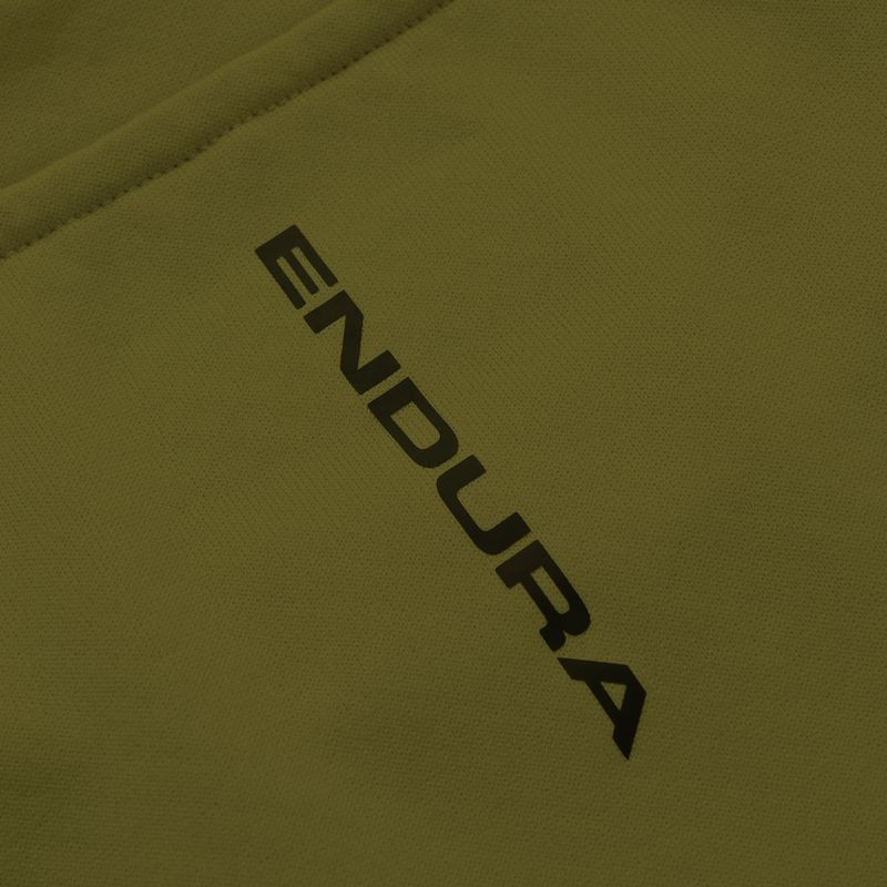 Vyriški dviračių marškinėliai ilgomis rankovėmis Endura Alltrack Roam Fleece moss green 10