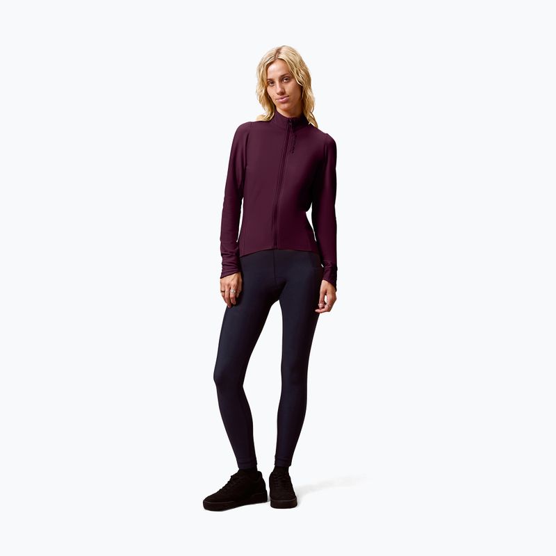 Moteriškas dviračių džemperis Endura Loop Ride L/S Jersey black cherry 2