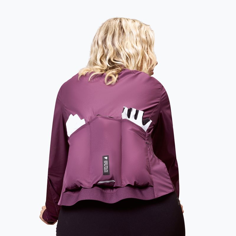 Moteriška dviračių striukė Endura Pro SL Race Insulated W black cherry 6