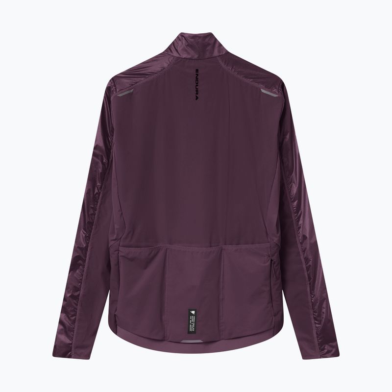Moteriška dviračių striukė Endura Pro SL Race Insulated W black cherry 8