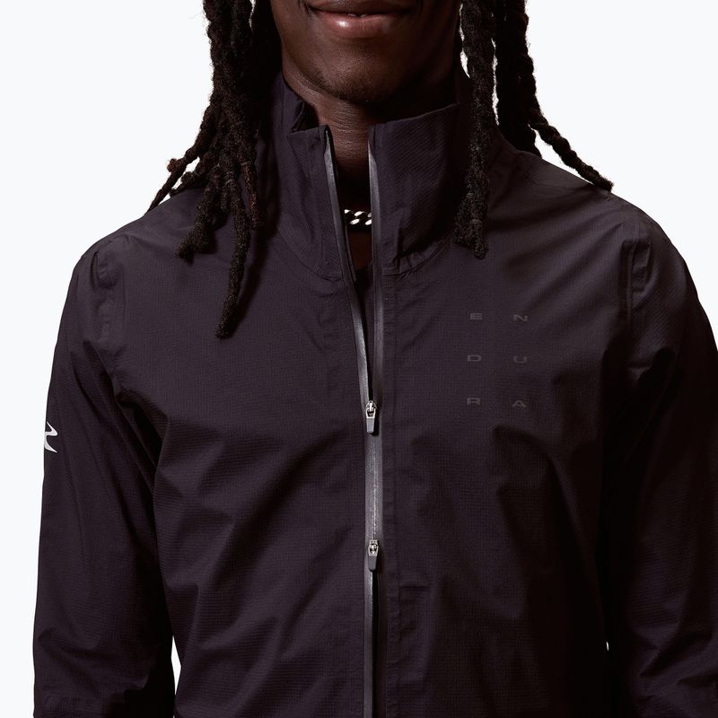 Vyriška dviračių striukė Endura Alltrack Race Cape black reflective rint 5