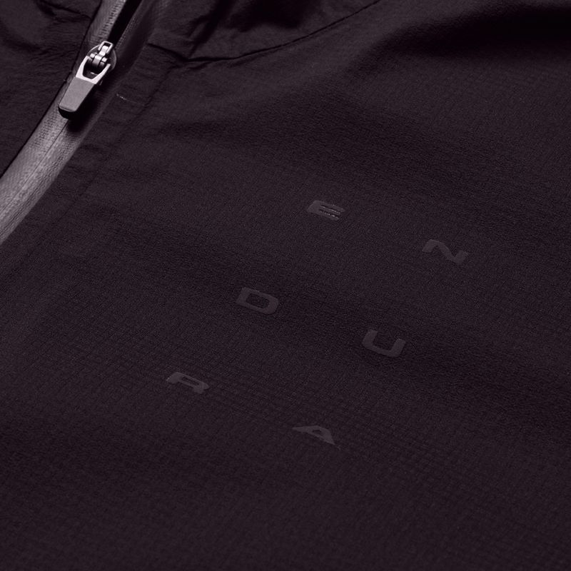 Vyriška dviračių striukė Endura Alltrack Race Cape black reflective rint 9