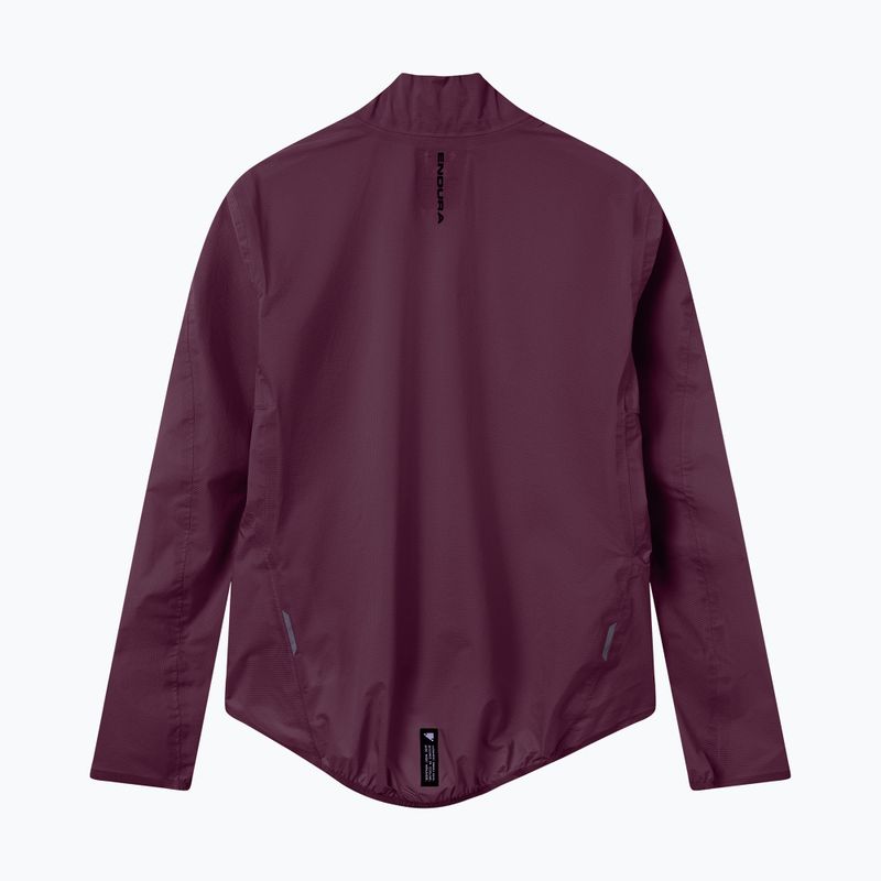 Vyriška dviračių striukė Endura Alltrack Race Cape black cherry 9