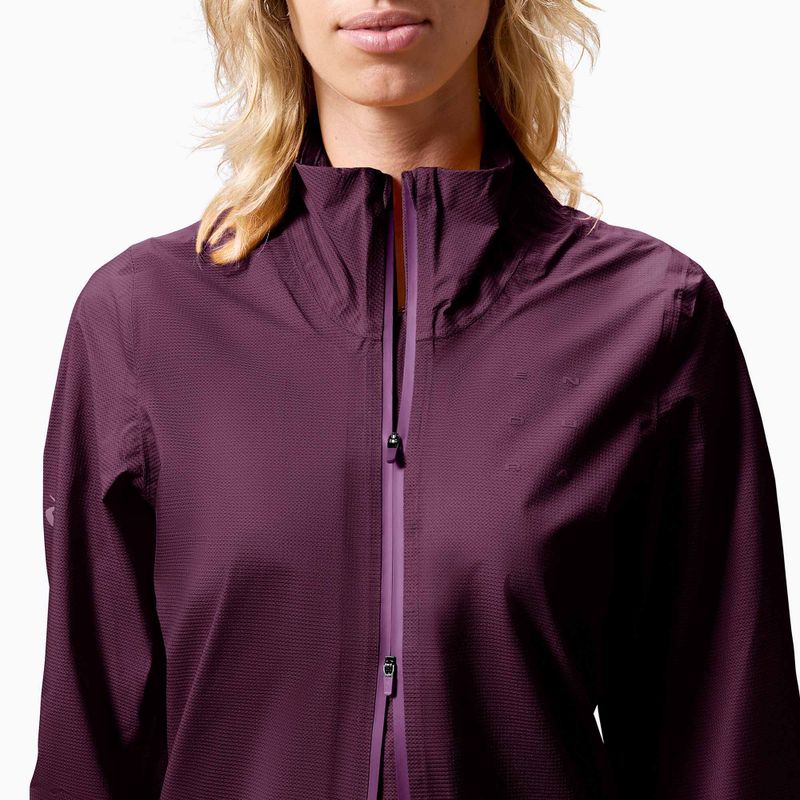 Moteriška dviračių striukė Endura Alltrack Race Cape black cherry 5
