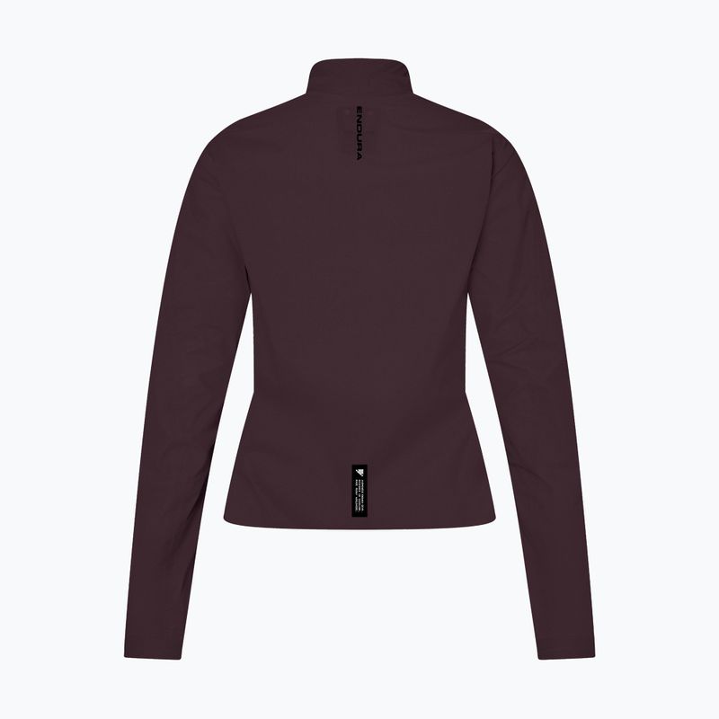 Moteriška dviračių striukė Endura Alltrack Race Cape black cherry 9