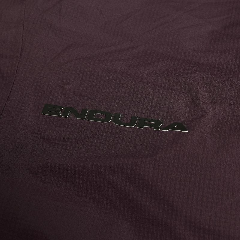 Moteriška dviračių striukė Endura Alltrack Race Cape black cherry 11