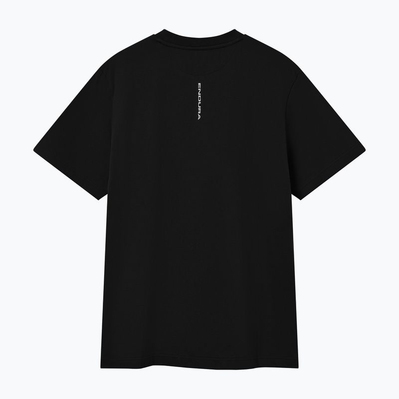 Dviračių marškinėliai Endura Stacked Logo Graphic Tee black 2