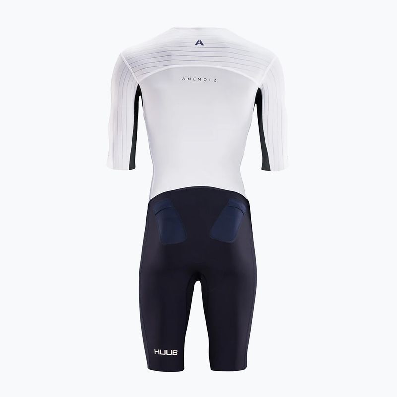 Vyriškas triatlono kobinezonas HUUB Anemoi 2 PLUS22 FL dark navy / white 2