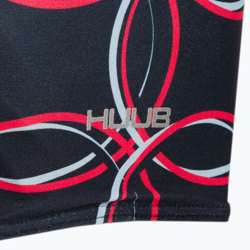 HUUB Brownlee Jammer Vyriški maudymosi kostiumėliai Alistair black and red JAMMERALI 3