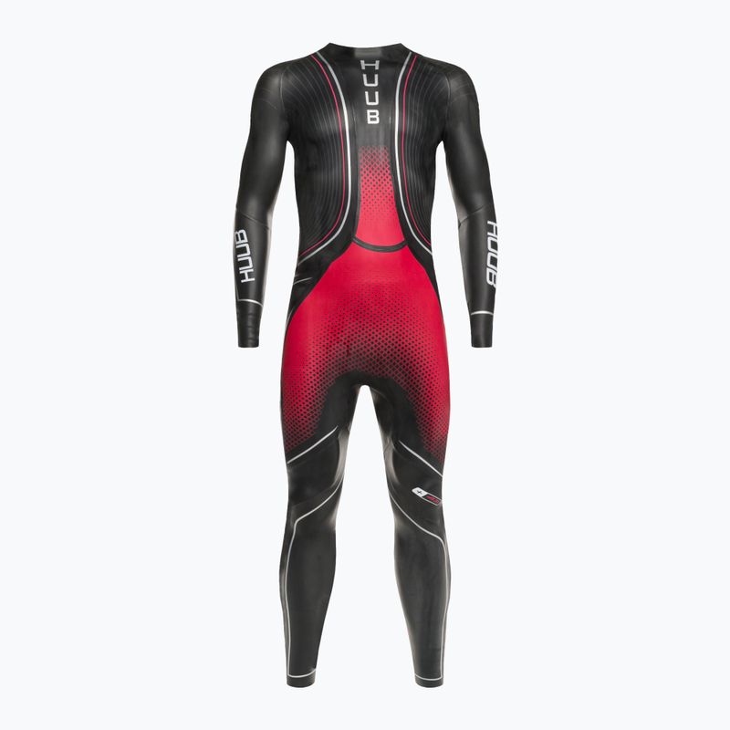 Vyriškas triatlono hidrokostiumas HUUB Agilis Ali Red 3:5 black/red 2