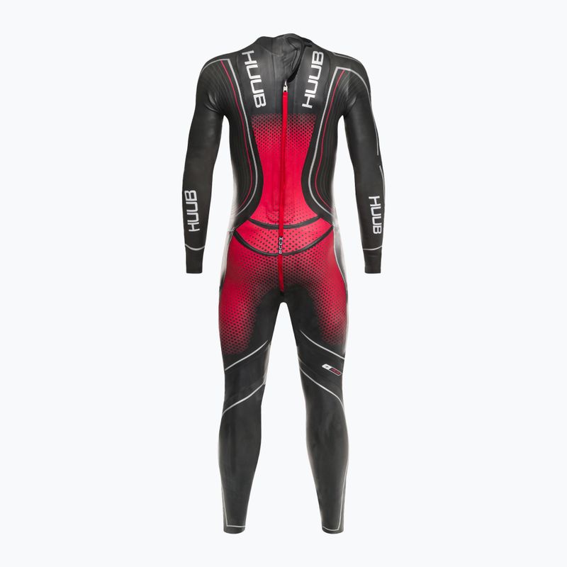 Vyriškas triatlono hidrokostiumas HUUB Agilis Ali Red 3:5 black/red 3