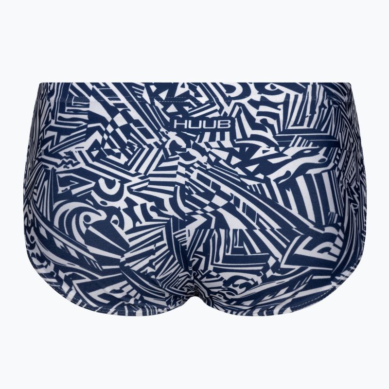 Vyriškos maudymosi kelnaitės HUUB Brief Alistair navy/white 2