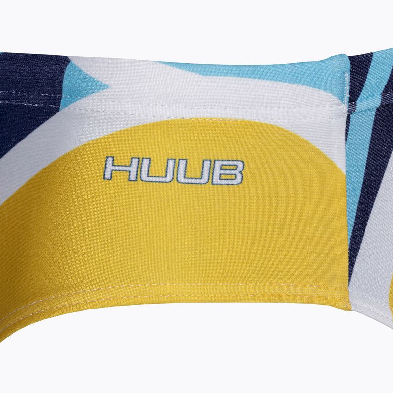 Vyriškos maudymosi kelnaitės HUUB Brief Jonny navy/yellow 3