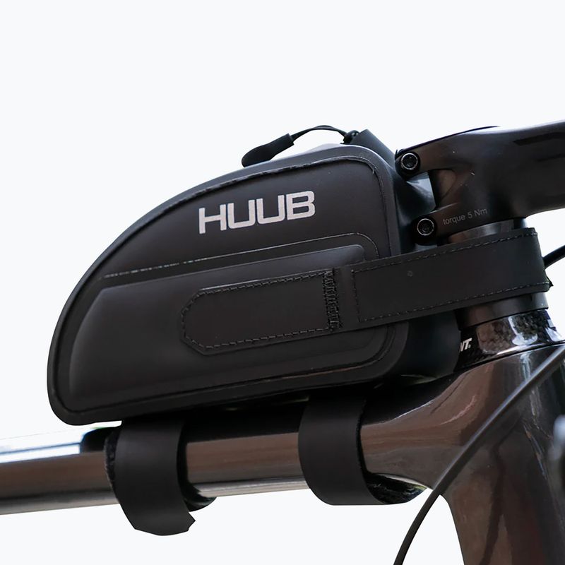 Dviračio krepšys ant rėmo HUUB Fuud Box Top Tube black