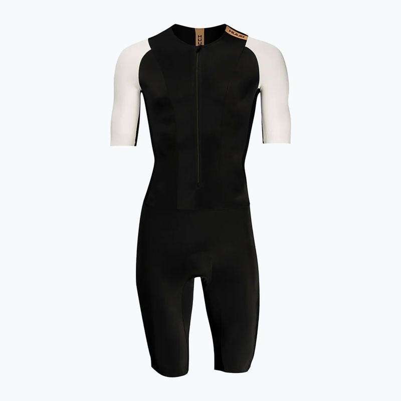 Vyriškas triatlono kombinezonas HUUB Collective Tri Suit black/white