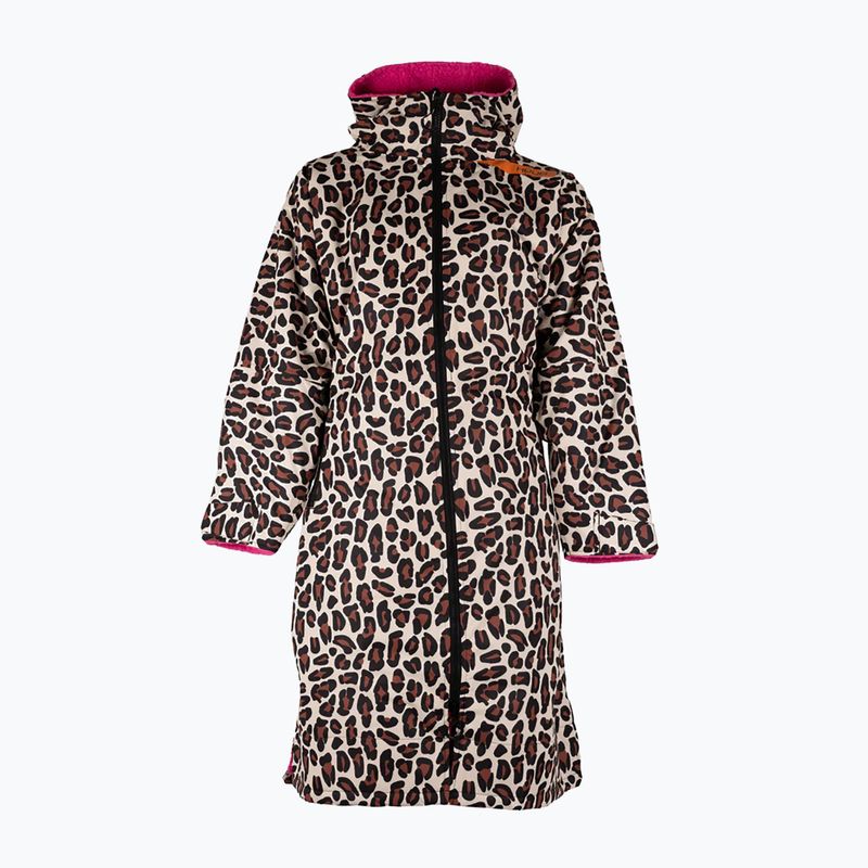 Chalatas HUUB Changing Robe leopard pink