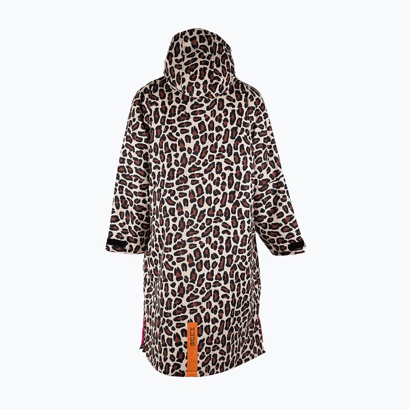Chalatas HUUB Changing Robe leopard pink 2