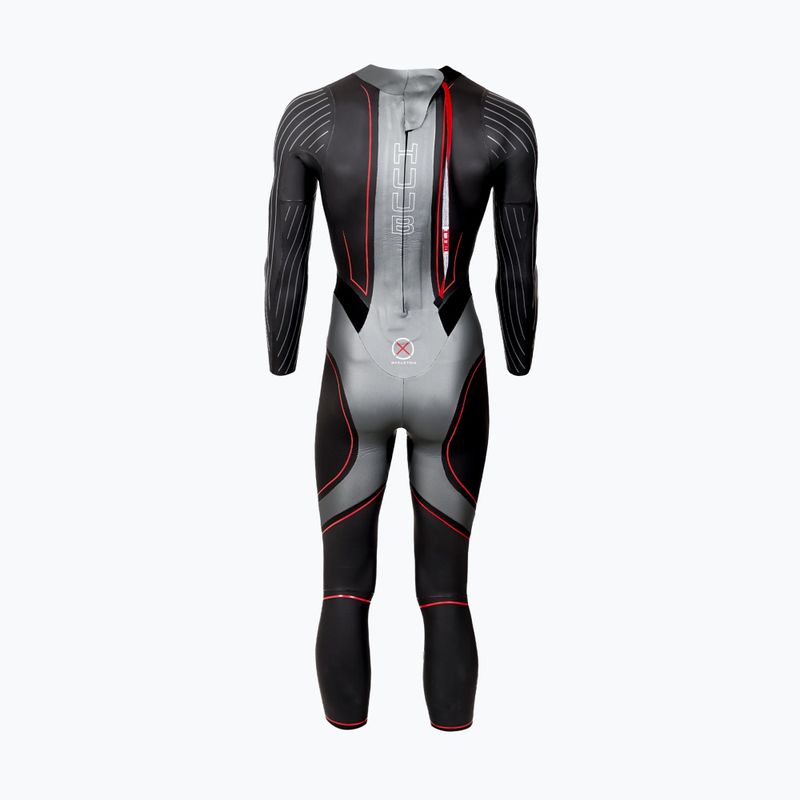 Vyriškas triatlono kostiumas HUUB Aegis XV 3:5 black/red 3