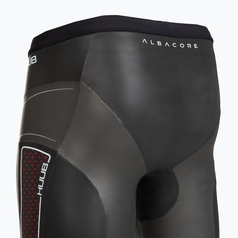Neopreniniai šortai HUUB Albacore Buoyancy Short black/silver 4