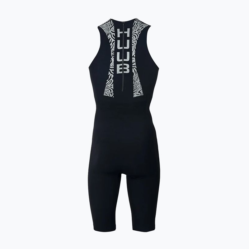 Vyriškas triatlono kombinezonas HUUB Swimskin black/silver 2