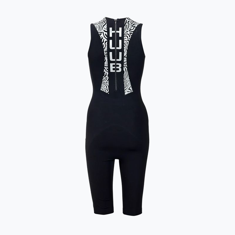 Moteriškas triatlono kombinezonas HUUB Swimskin black/silver 2