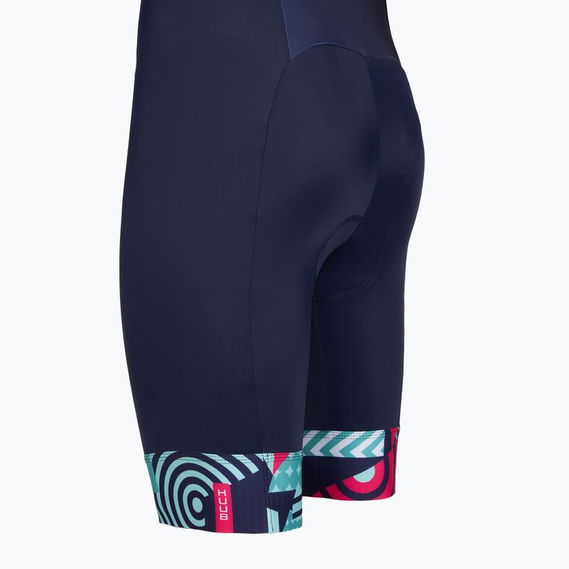 Moteriškas triatlono kostiumas HUUB Her Spirit Trisuit navy/band 6