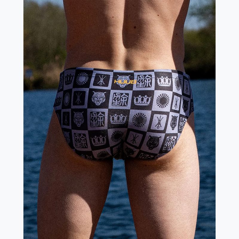 Vyriškos plaukimo trumpikės HUUB Trunk Yee gray/orange 5