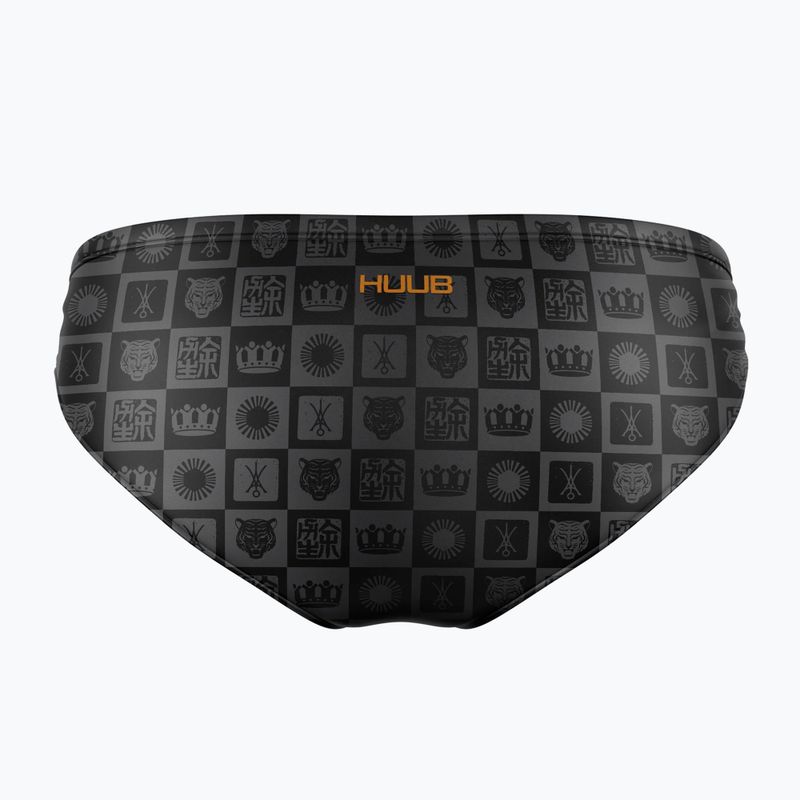 Vyriškos plaukimo trumpikės HUUB Brief Yee black/orange 2