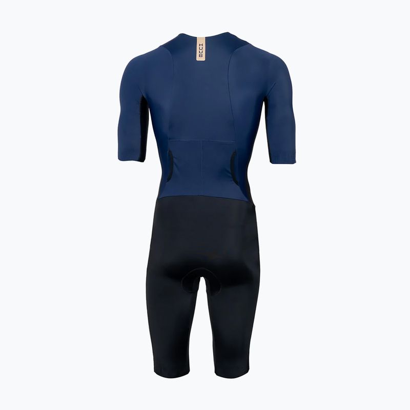 Vyriškas triatlono kombinezonas HUUB Collective Trisuit navy/black 2