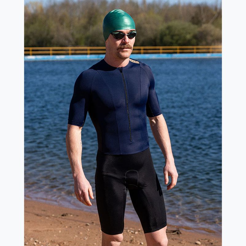 Vyriškas triatlono kombinezonas HUUB Collective Trisuit navy/black 3