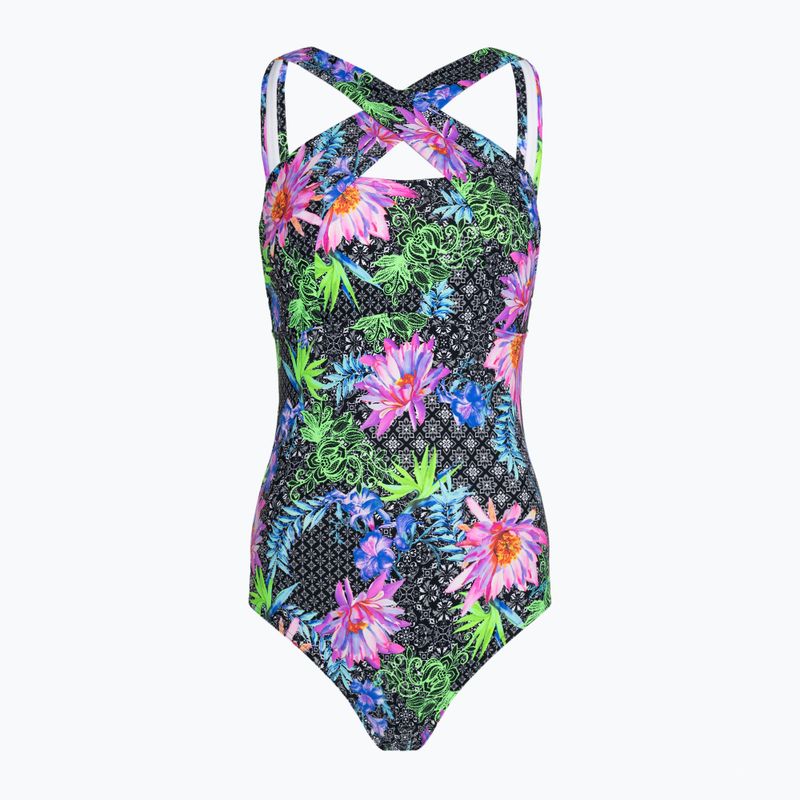 Moteriškas vientisas maudymosi kostiumėlis Zoggs Mystique Classicback multicolour
